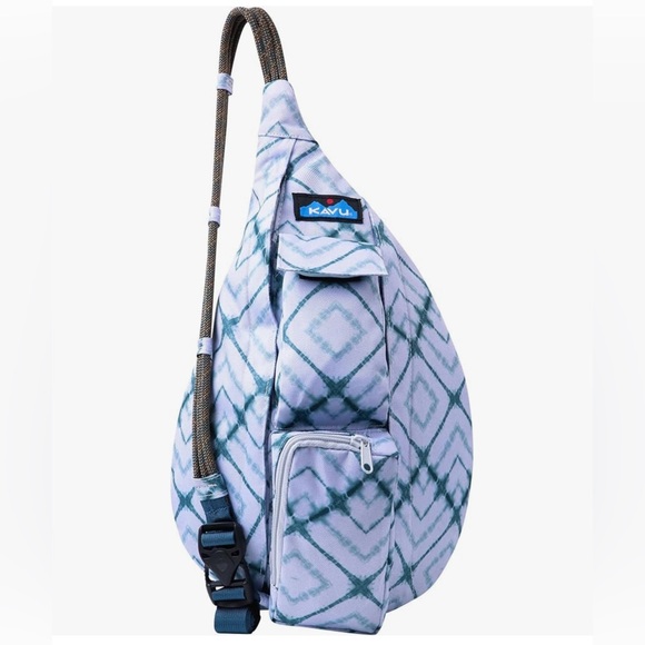 Kavu Handbags - Kavu Rope Sling Bag ocean dye large Backpack Crossbody